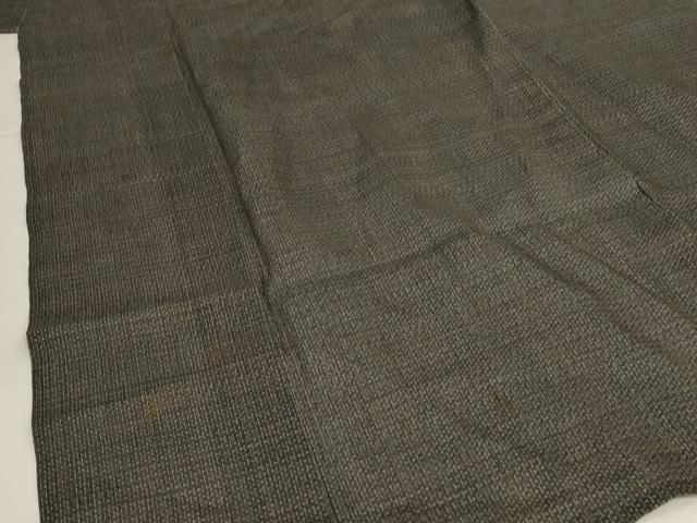 平和屋着物＊夏物　男性　上布　総詰め　麻　逸品　AABL6705jd