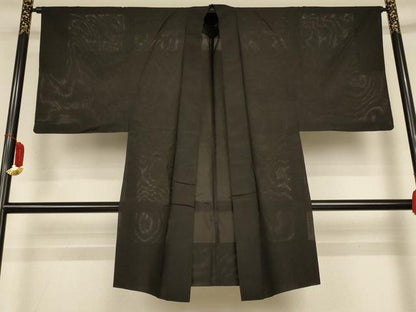 平和屋着物▽男性　羽織　スリーシーズン　春夏秋　塵除け　正絹　逸品　AABL6720jd