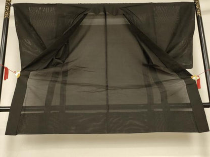 平和屋着物▽男性　羽織　スリーシーズン　春夏秋　塵除け　正絹　逸品　AABL6720jd
