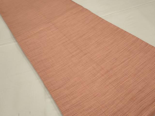 平和屋着物◎両面　全通柄袋帯　一斤染色　正絹　逸品　AABL6753ou