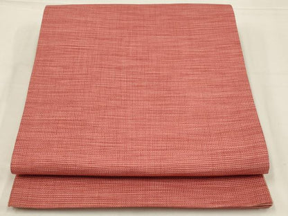 平和屋着物◎両面　全通柄袋帯　一斤染色　正絹　逸品　AABL6753ou