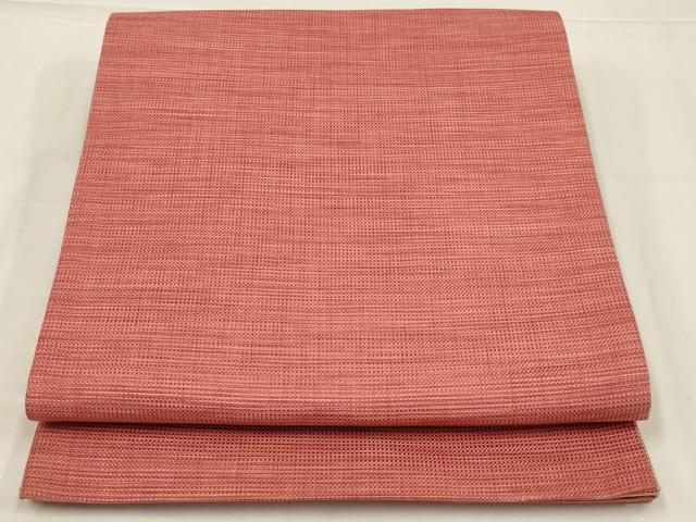 平和屋着物◎両面　全通柄袋帯　一斤染色　正絹　逸品　AABL6753ou