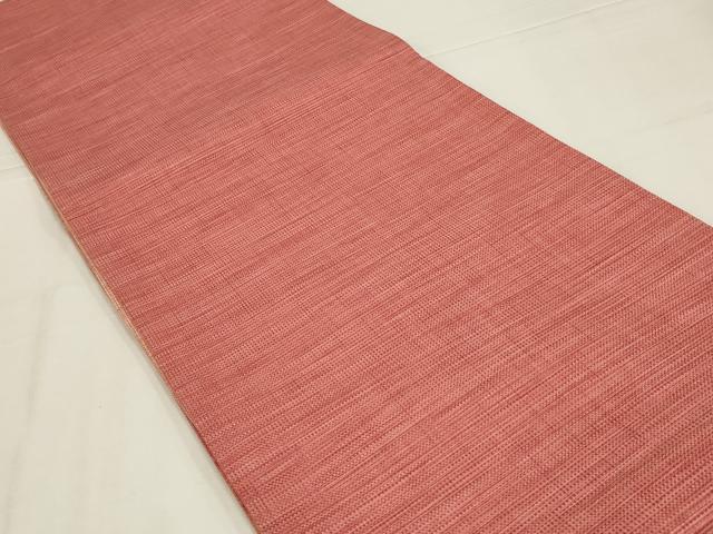 平和屋着物◎両面　全通柄袋帯　一斤染色　正絹　逸品　AABL6753ou