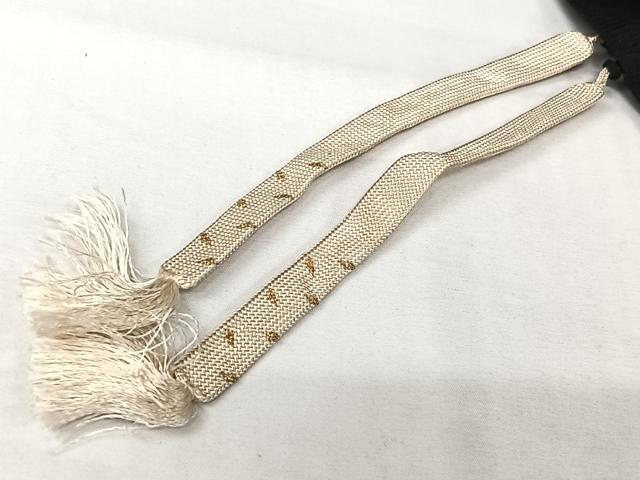 平和屋着物▽長羽織　スリーシーズン　春夏秋　塵除け　黒地　正絹　逸品　AABL6791jh
