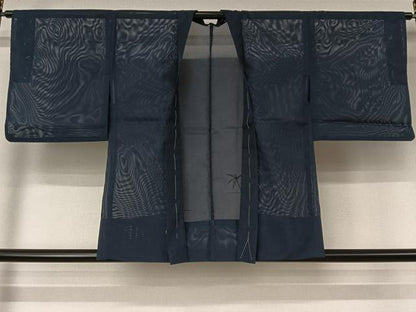 平和屋着物▽羽織　スリーシーズン　春夏秋　塵除け　草葉文　洗える着物　AABL6807jh