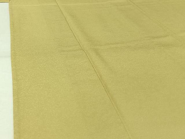平和屋着物▽色無地　単衣　唐草地紋　砥粉色　洗える着物　AABL6850jh