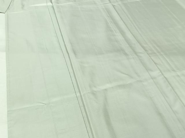 平和屋着物▽本場大島紬　単衣　京呉服　おか善　白磁色　正絹　逸品　AABL6855jh