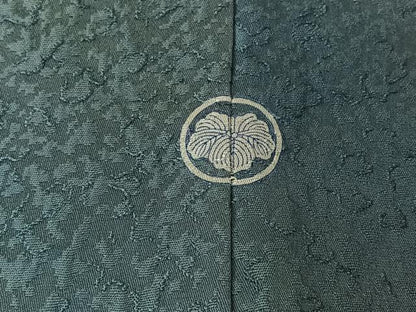 平和屋着物▽上質な小紋　単衣　作家物　霞文　正絹　逸品　AABL6867jh