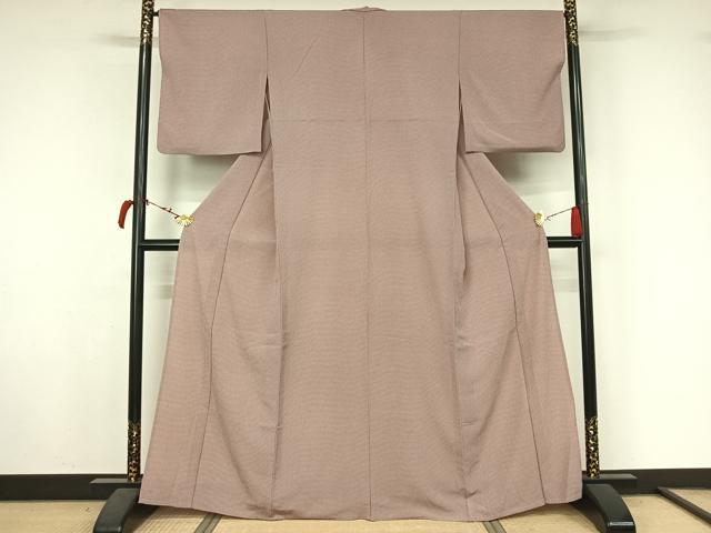 平和屋着物●江戸小紋　単衣　角通し　さんび謹製　洗える着物　AABL6876jh