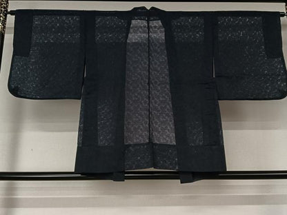平和屋着物▽羽織　スリーシーズン　春夏秋　塵除け　草花文　洗える着物　AABL6891jh