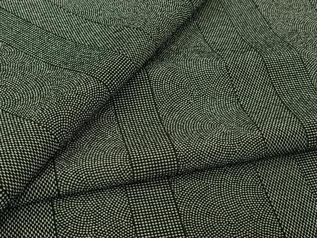 平和屋着物▽江戸小紋　単衣　縞　洗える着物　AABL6893jh
