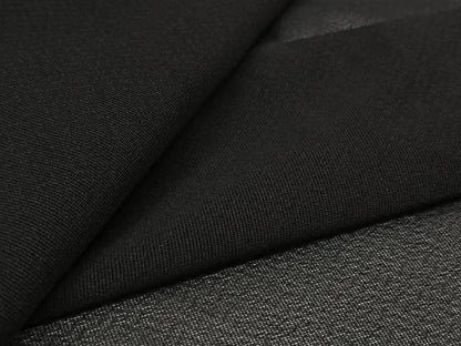 平和屋着物▽羽織　スリーシーズン　春夏秋　塵除け　黒地　正絹　逸品　AABL6903jh