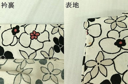 平和屋着物▽小紋　単衣　花尽くし文　AABL6923jh