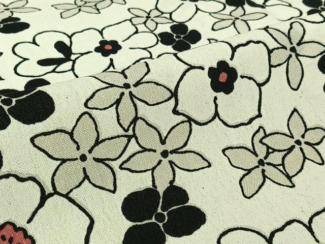 平和屋着物▽小紋　単衣　花尽くし文　AABL6923jh