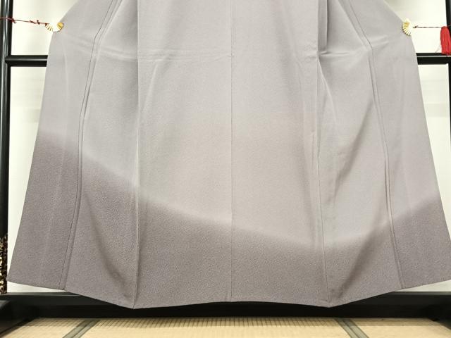 平和屋着物▽訪問着　江戸小紋　単衣　霞文　暈し染め　正絹　逸品　AABL6926jh