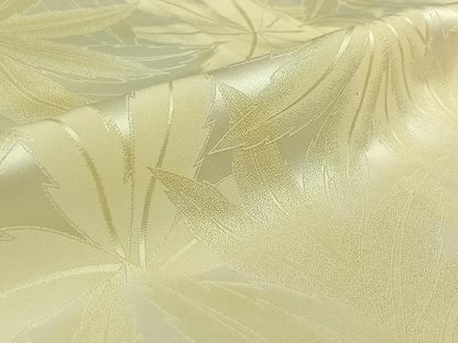 平和屋着物▽上質な小紋　単衣　草葉文　暈し染め　正絹　逸品　AABL6950jh