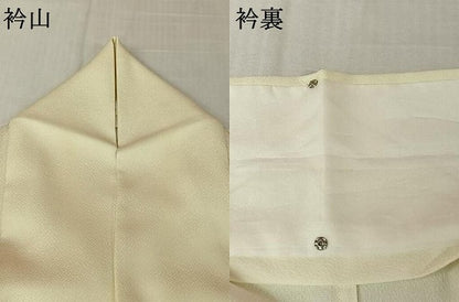 平和屋着物▽訪問着　単衣　扇面花松文　洗える着物　AABL6965jh