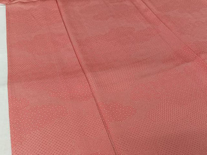 平和屋着物▽江戸小紋　単衣　雲取り吉祥文　正絹　逸品　AABL6966jh