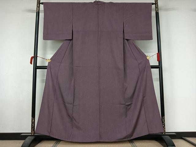 平和屋着物▽江戸小紋　単衣　鮫小紋柄　正絹　逸品　未使用　AABL6970jh
