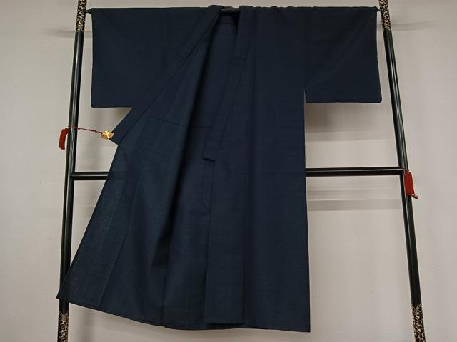 平和屋着物▽男性　小紋　単衣　アンサンブル　霞文　AABL6987jh