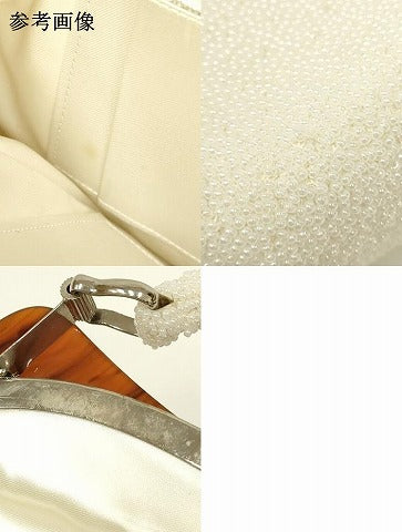 平和屋着物●和装小物　和装バッグ　ハンドバッグ　ビーズバッグ　花柄　逸品　AABL7034ay