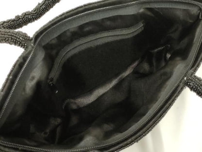 平和屋着物●和装小物　和装バッグ　ハンドバッグ　ビーズバッグ　花柄　逸品　AABL7045ay