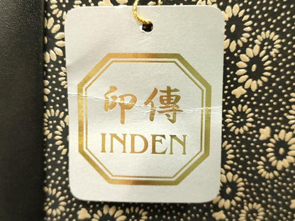 平和屋着物●和装小物　和装バッグ・草履セット　印傳　ハンドバッグ　花柄　逸品　未使用品あり　AABL7072ay