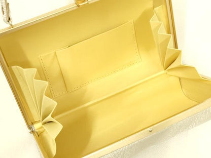 平和屋着物●和装小物　和装バッグ・草履セット　礼装用　ハンドバッグ　銀糸　Lサイズ　大丸扱い　逸品　未使用品あり　AABL7077ay
