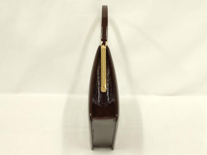 平和屋着物●和装小物　和装バッグ・草履セット　ハンドバッグ　舞蝶文　金彩　本皮製品　逸品　未使用　AABL7087ay