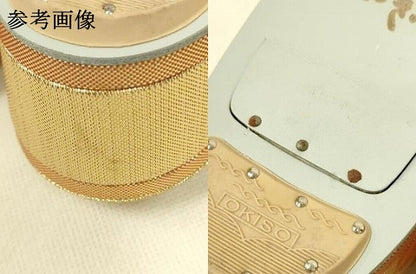 平和屋着物▼和装小物　和装バッグ・草履セット　おき宗　ハンドバッグ　クラッチバッグ　飛鶴宝尽くし　ラインストーン　逸品　AABL7116ay