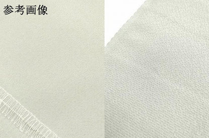 平和屋着物●極上　創業460年・千總　付下げ　解き反物　着尺　雪輪花文　金彩　共八掛付き　正絹　逸品　AABL7129ay