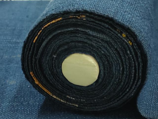 平和屋着物●西陣　帯屋捨松謹製　名古屋帯　反物　クレタ花文　正絹　逸品　未使用　AABL7133ay