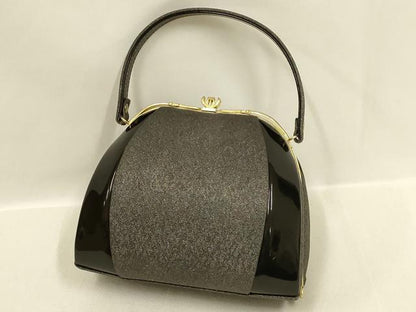 平和屋着物▼和装小物　和装バッグ・草履セット　ハンドバッグ　刺繍　花柄　金糸　金銀彩　逸品　AABL7191ay