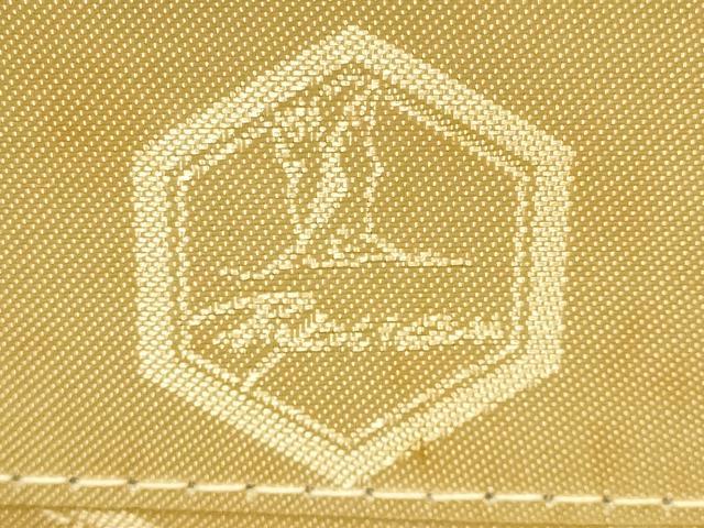 平和屋着物▼和装小物　和装バッグ・草履セット　ハンドバッグ　クラッチバッグ　金銀糸　逸品　AABL7194ay
