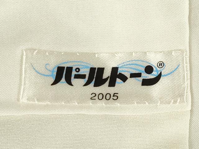 平和屋着物●上質な小紋　花蝶間道　黒地　金彩　正絹　逸品　AABL7219ck