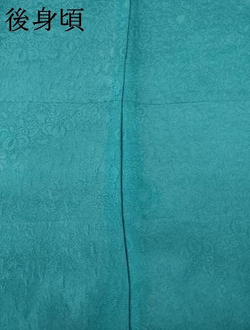 平和屋着物●豪華振袖　辻が花地紋　納戸色　正絹　逸品　AABL7228ck