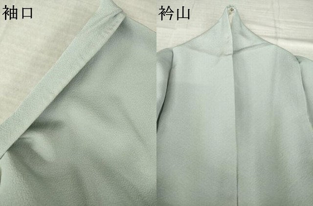 平和屋着物●上質な色無地　利休白茶色　正絹　逸品　未使用　AABL7245ck
