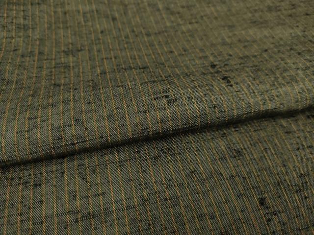 平和屋着物●上質な紬　縞　正絹　逸品　未使用　AABL7248ck