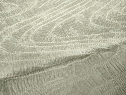 平和屋着物●訪問着　総絞り　流水文　正絹　逸品　AABL7252ck