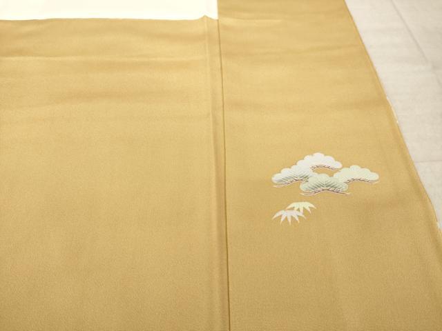平和屋着物●訪問着　友禅　作家物　風景花文　暈し染め　正絹　逸品　未使用　AABL7275ck