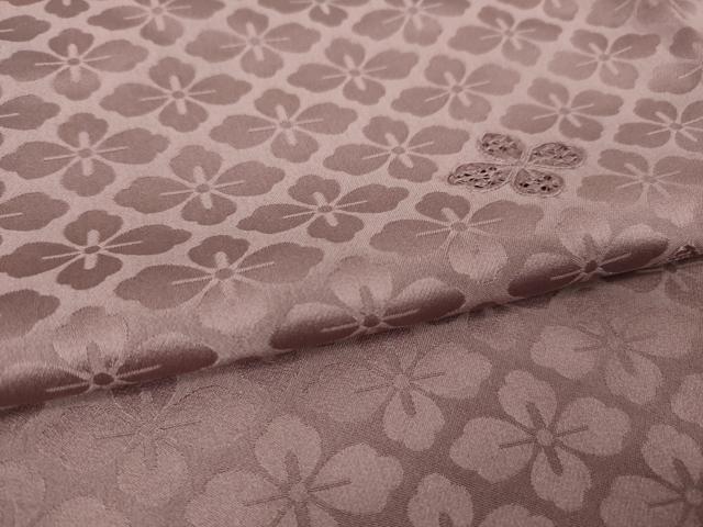 平和屋着物●上質な色無地　中国三大刺繍　スワトウ刺繍　汕頭刺繍　花菱地紋　鴇浅葱色　正絹　逸品　AABL7278ck