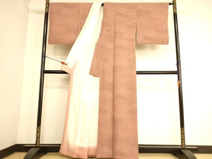 平和屋着物■江戸小紋　寄せ小紋柄　正絹　逸品　AABL7296br