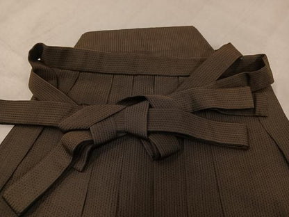 平和屋着物●男性　行灯袴　縞　正絹　逸品　AABL7338ph