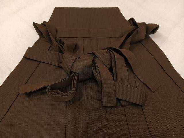 平和屋着物●男性　行灯袴　縞　正絹　逸品　AABL7342ph