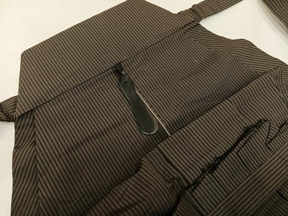 平和屋着物●男性　行灯袴　縞　正絹　逸品　AABL7344ph