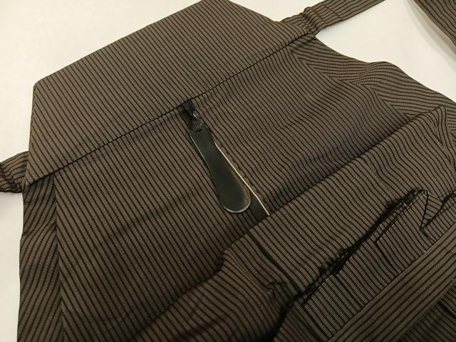 平和屋着物●男性　行灯袴　縞　正絹　逸品　AABL7344ph