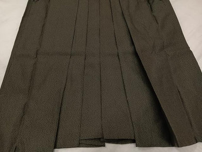 平和屋着物●男性　行灯袴　幾何学文様　正絹　逸品　AABL7345ph