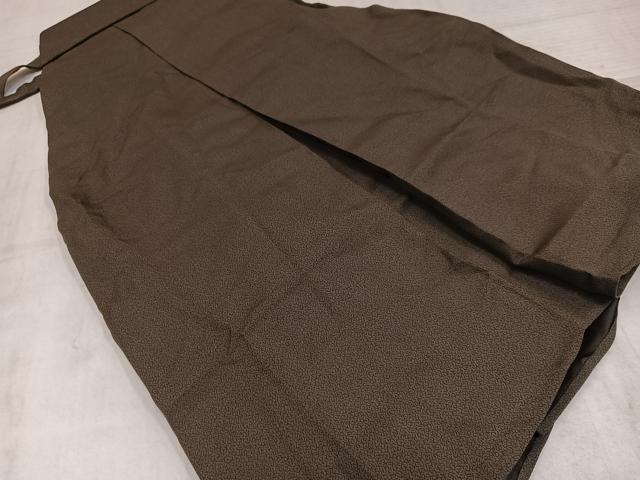 平和屋着物●男性　行灯袴　幾何学文様　正絹　逸品　AABL7348ph