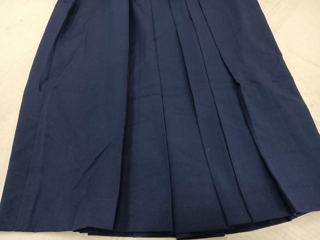 平和屋着物●女性　行灯袴　色無地　紺青色　AABL7351ph