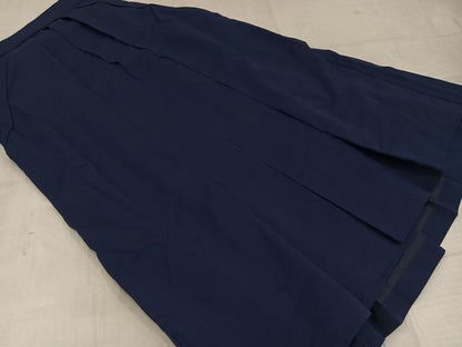 平和屋着物●女性　行灯袴　色無地　紺青色　AABL7351ph